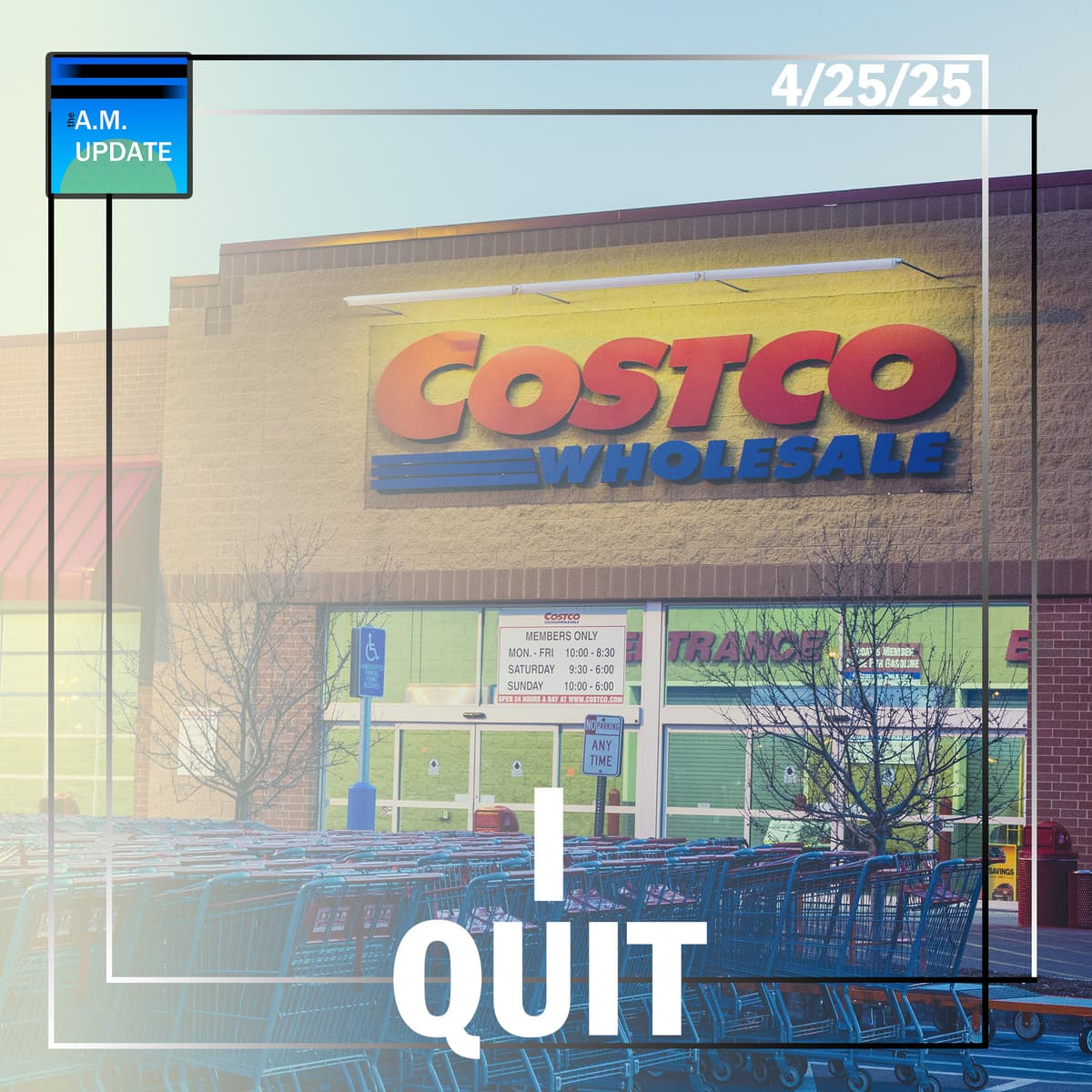 AOTMA: Mexicans Are Known to Have Tons of Disposable Cash | Aaron Is Giving Up | 4/25/25 - The A.M. Update cover