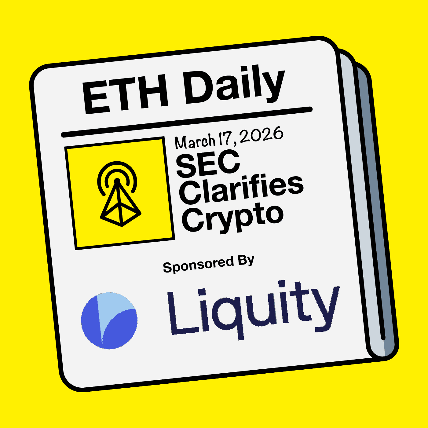 SEC Clarifies Crypto Asset Securities - ETH Daily - Ethereum News Briefing cover