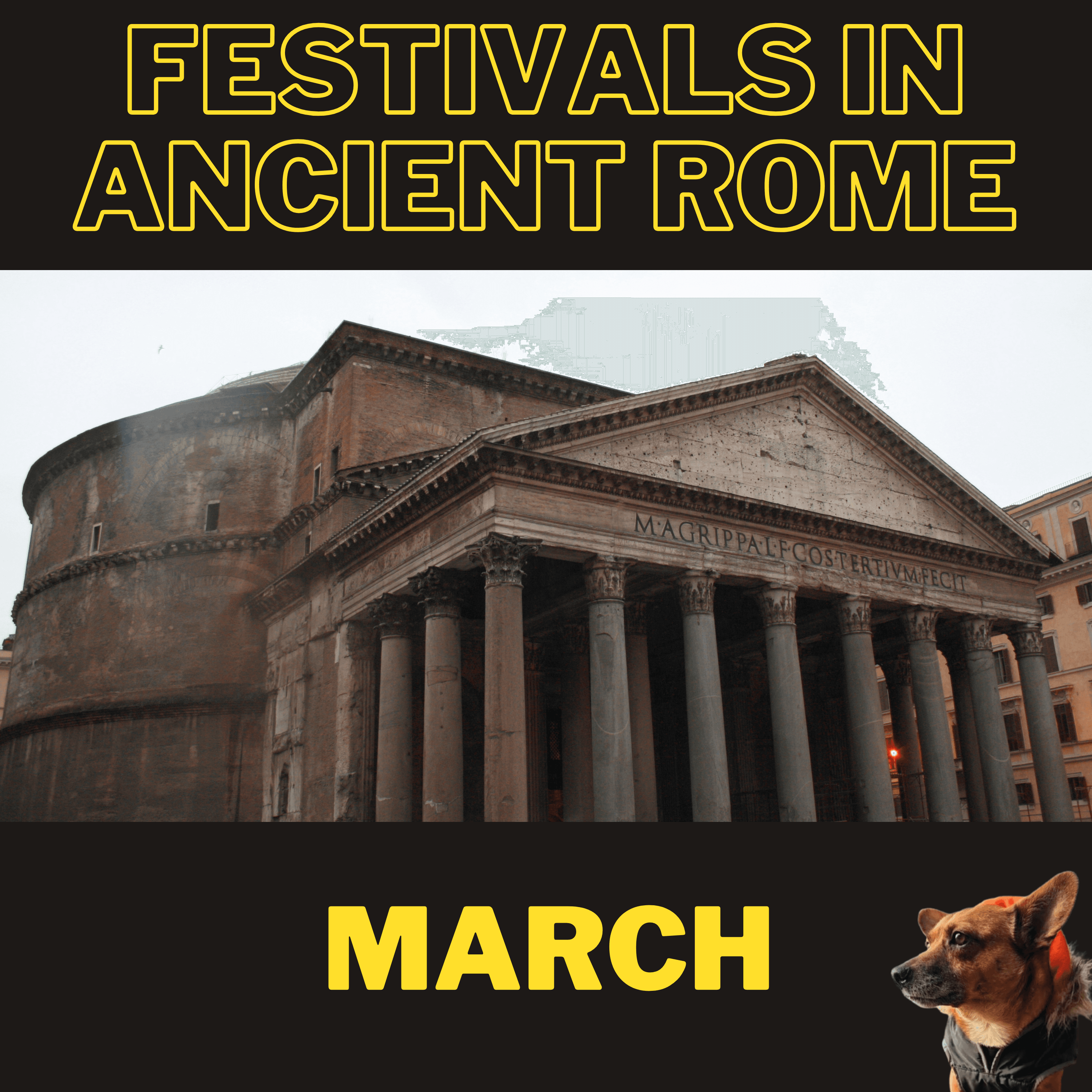 Festivals in ancient Rome: March - Ancient History Hound cover