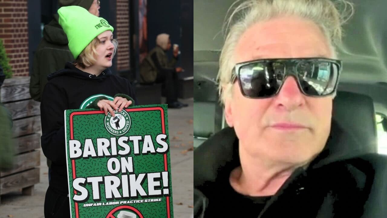 Alec Baldwin backs union drive at Starbucks - Working People cover