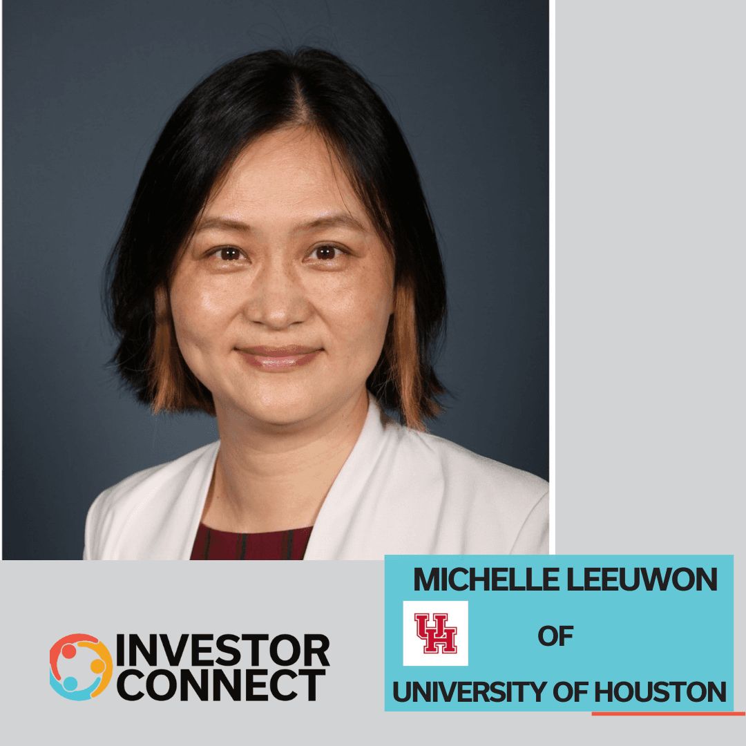 Investor Connect 867: From Lab to Market: University of Houston Tech Commercialization with Michelle Leeuwon - Investor Connect Podcast cover