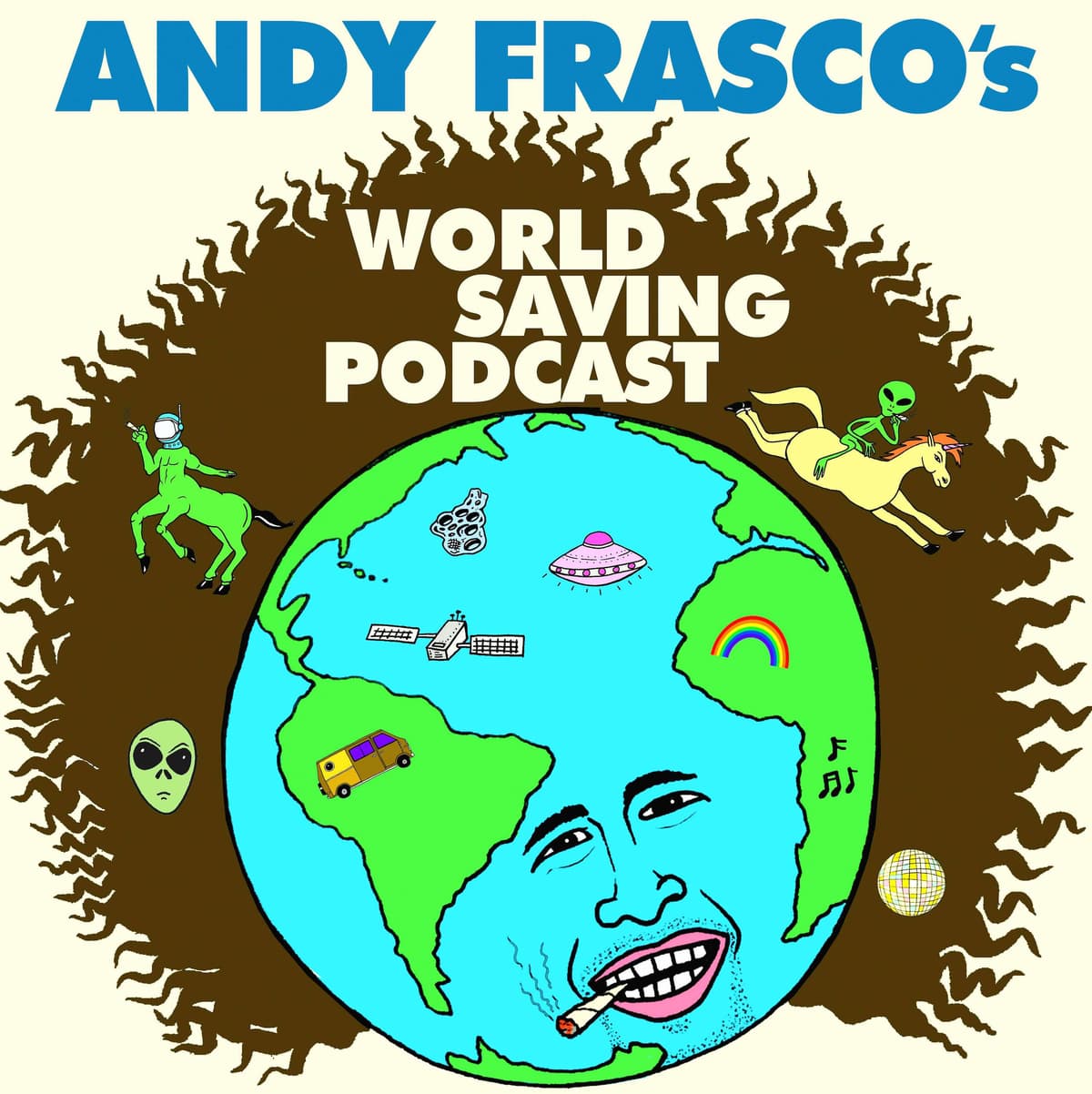 EP 132: Round 2 with Oteil Burbridge & Eric Krasno - Andy Frasco's World Saving Podcast cover