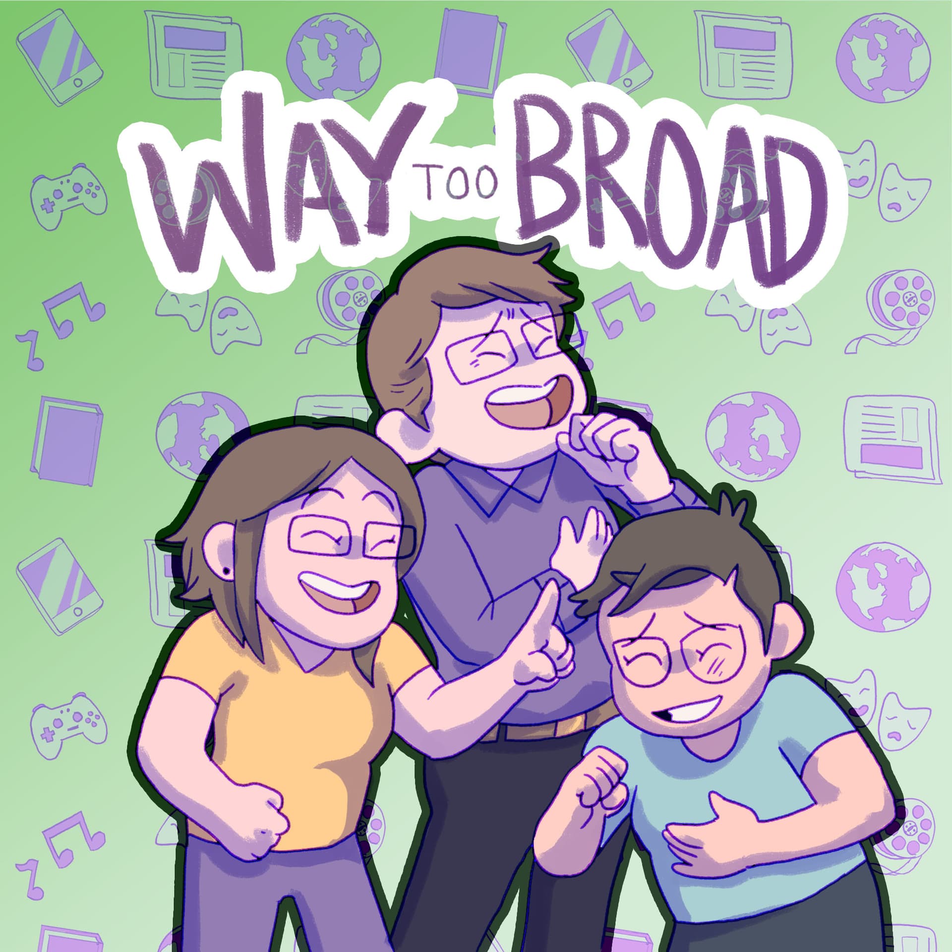 76: Please Let Us Sec Your Rec- Way Too Broad - Way Too Broad cover