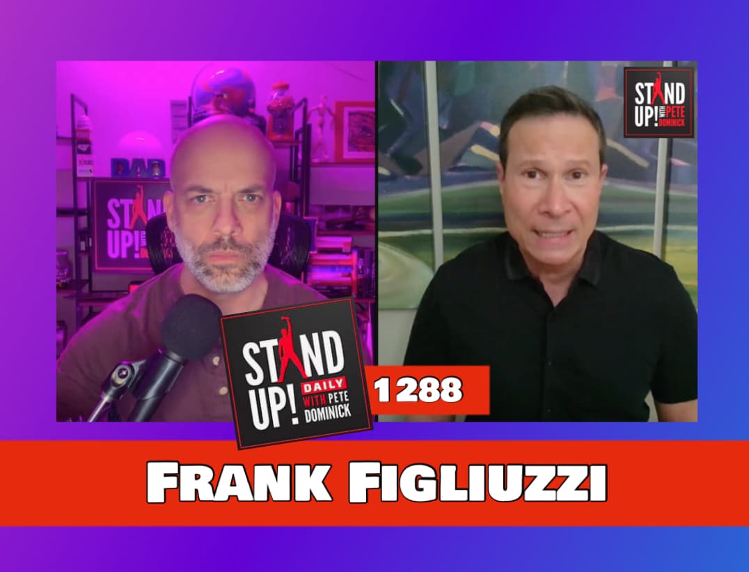 1288 Frank Figliuzzi + Headlines and Clips - Stand Up! with Pete Dominick cover