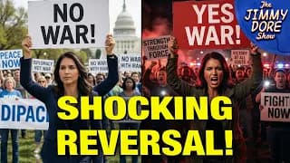 Tulsi's ABOUT-FACE Into Total Warmonger! w/ Max Blumenthal - The Jimmy Dore Show cover