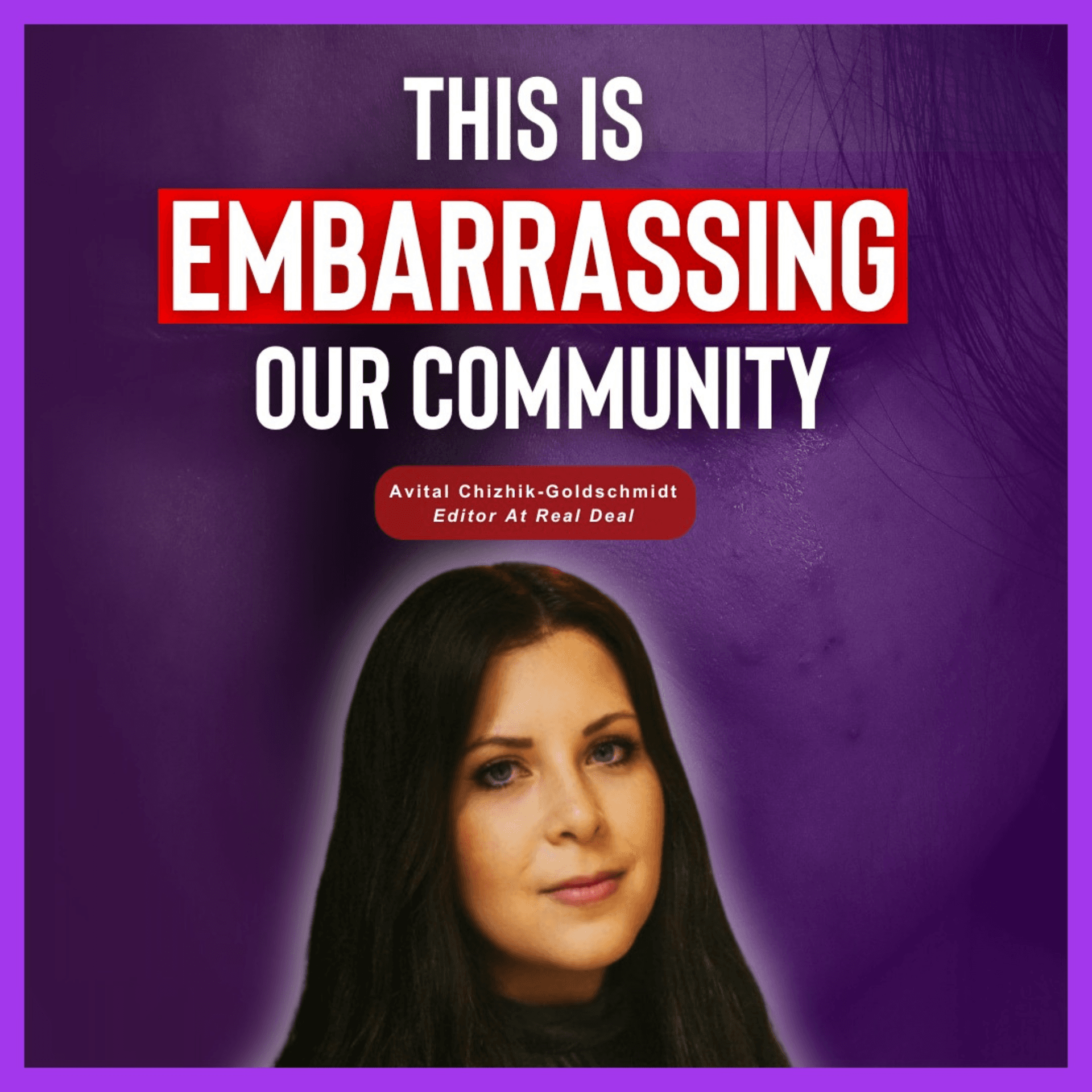 Avital Chizhik-Goldschmidt | We Can & Must Do Better - Meaningful People cover