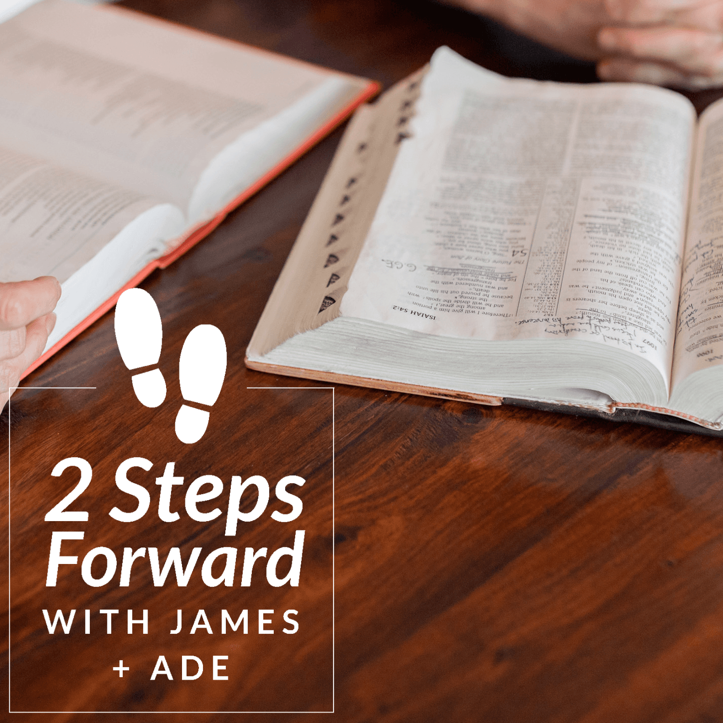 2 Steps Forward with James and Ade cover