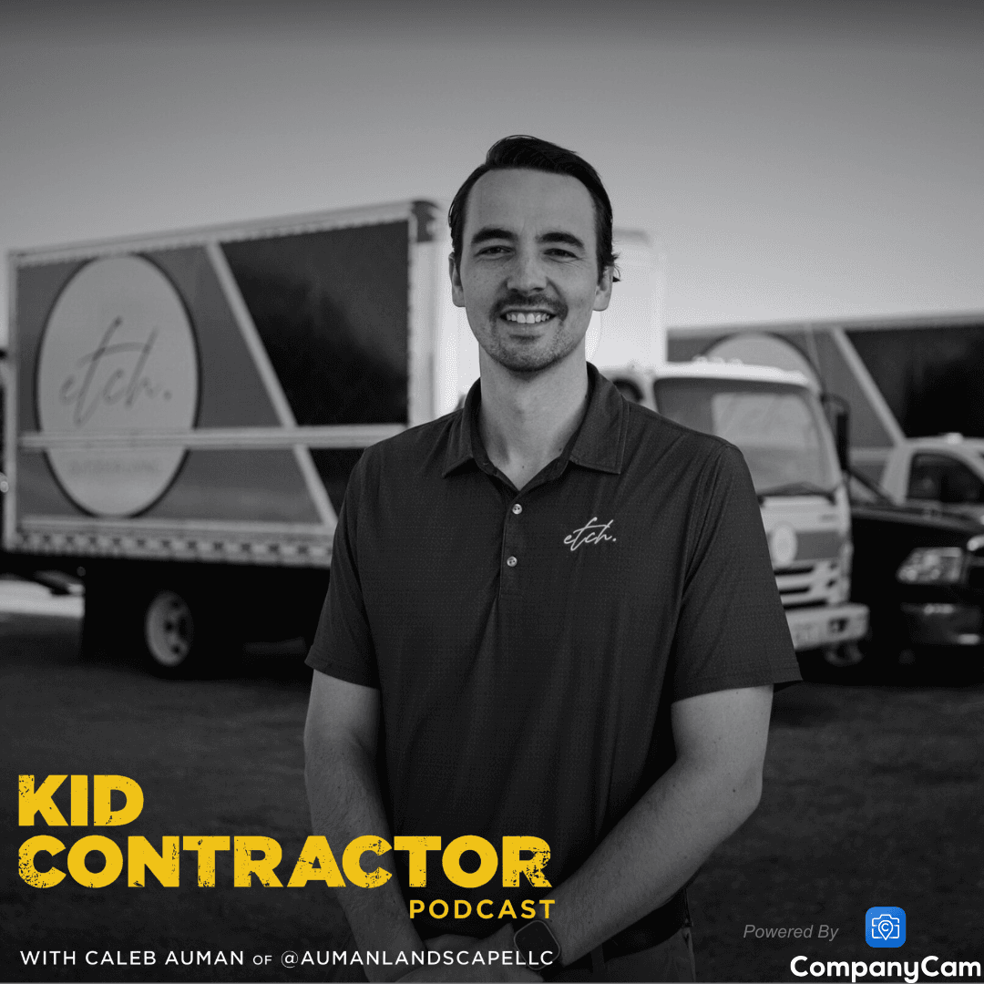 Ep 590. Slow is Smooth, Smooth is Fast - Kid Contractor Podcast with Caleb Auman cover