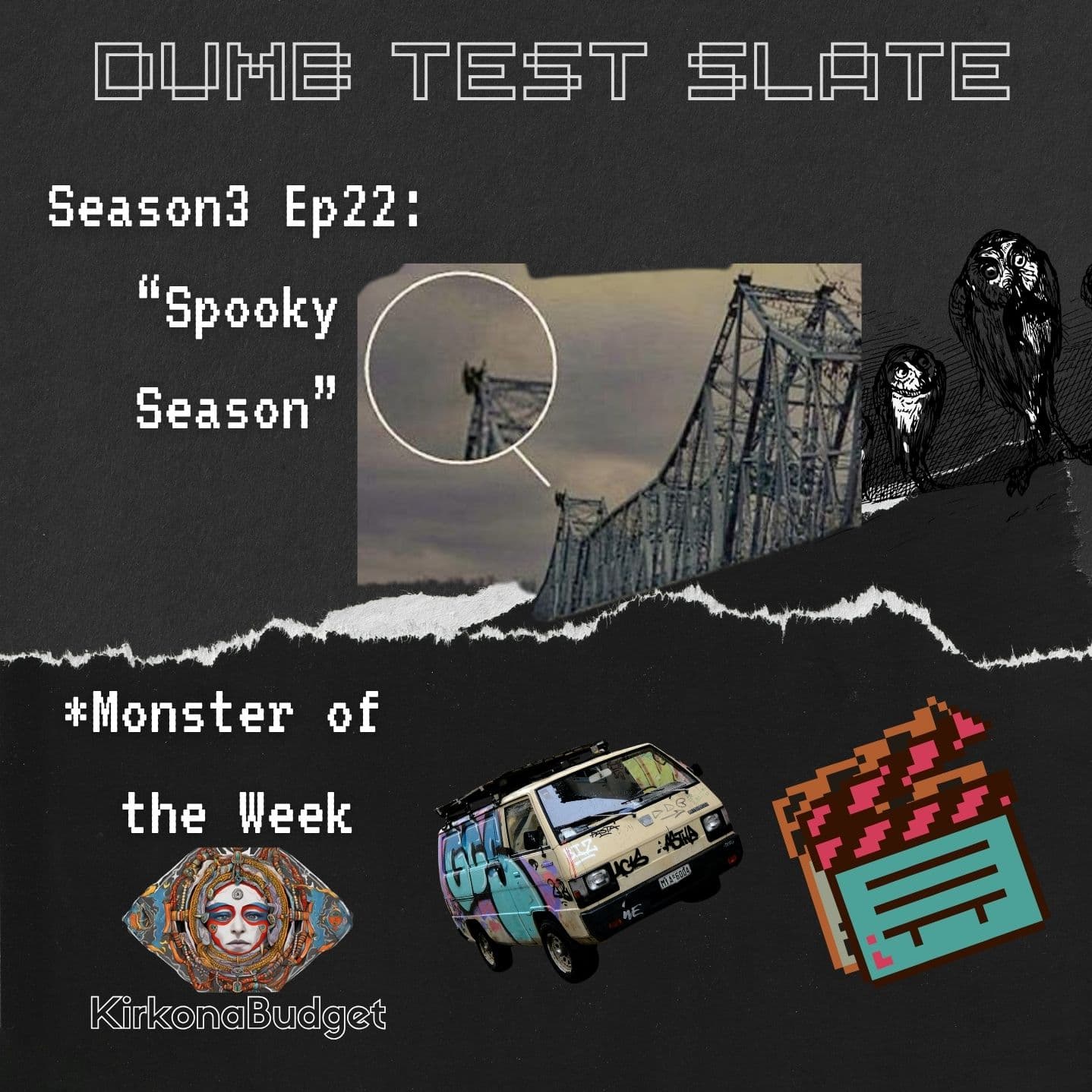 Spooky Season Monster of the Week - Dumb Test Slate cover