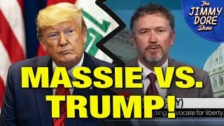 Trump RAGES At GOP Congressman Thomas Massie! - The Jimmy Dore Show cover