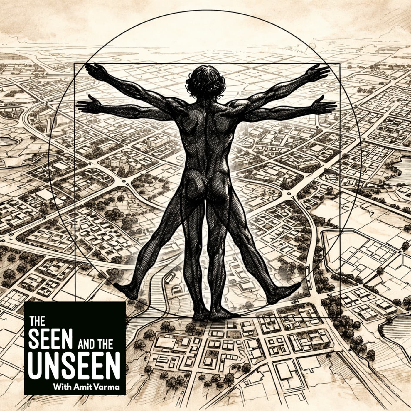 Ep 438: V Ravichandar is Heading North by Northwest - The Seen and the Unseen - hosted by Amit Varma cover