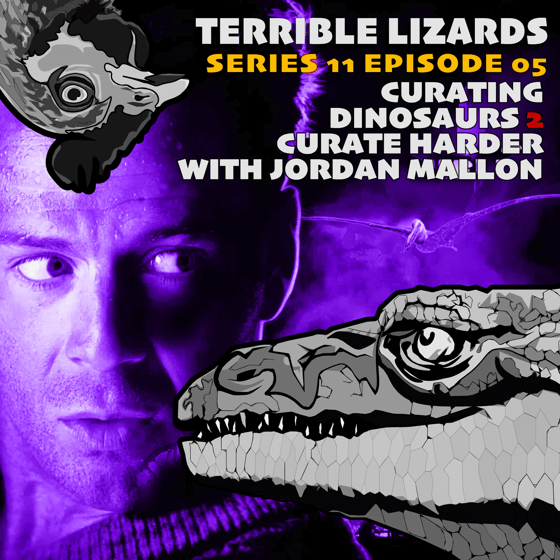TLS11E05 Curating Dinosaurs II Curate Harder - Terrible Lizards cover