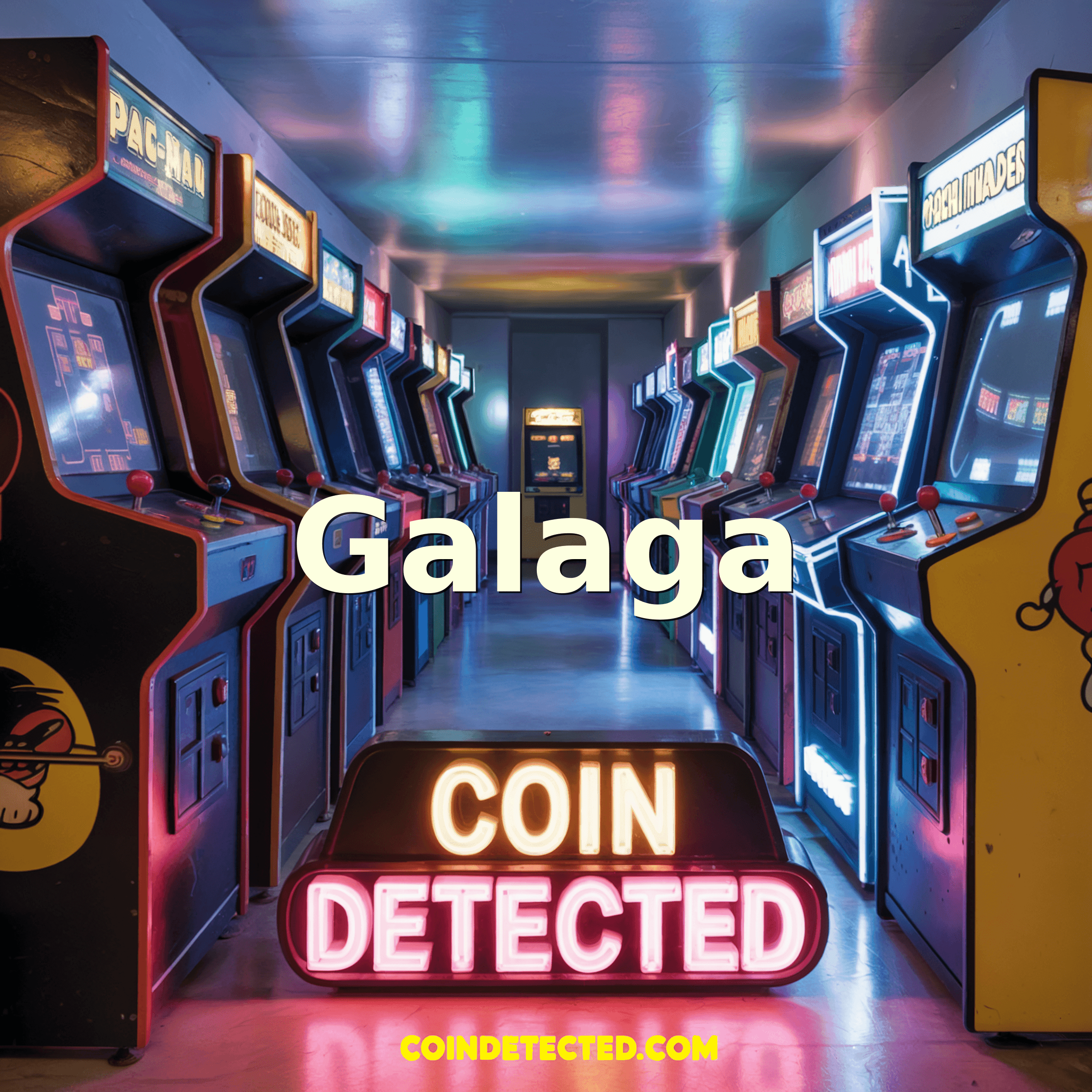 Galaga - 1981 - Namco - Coin Detected cover