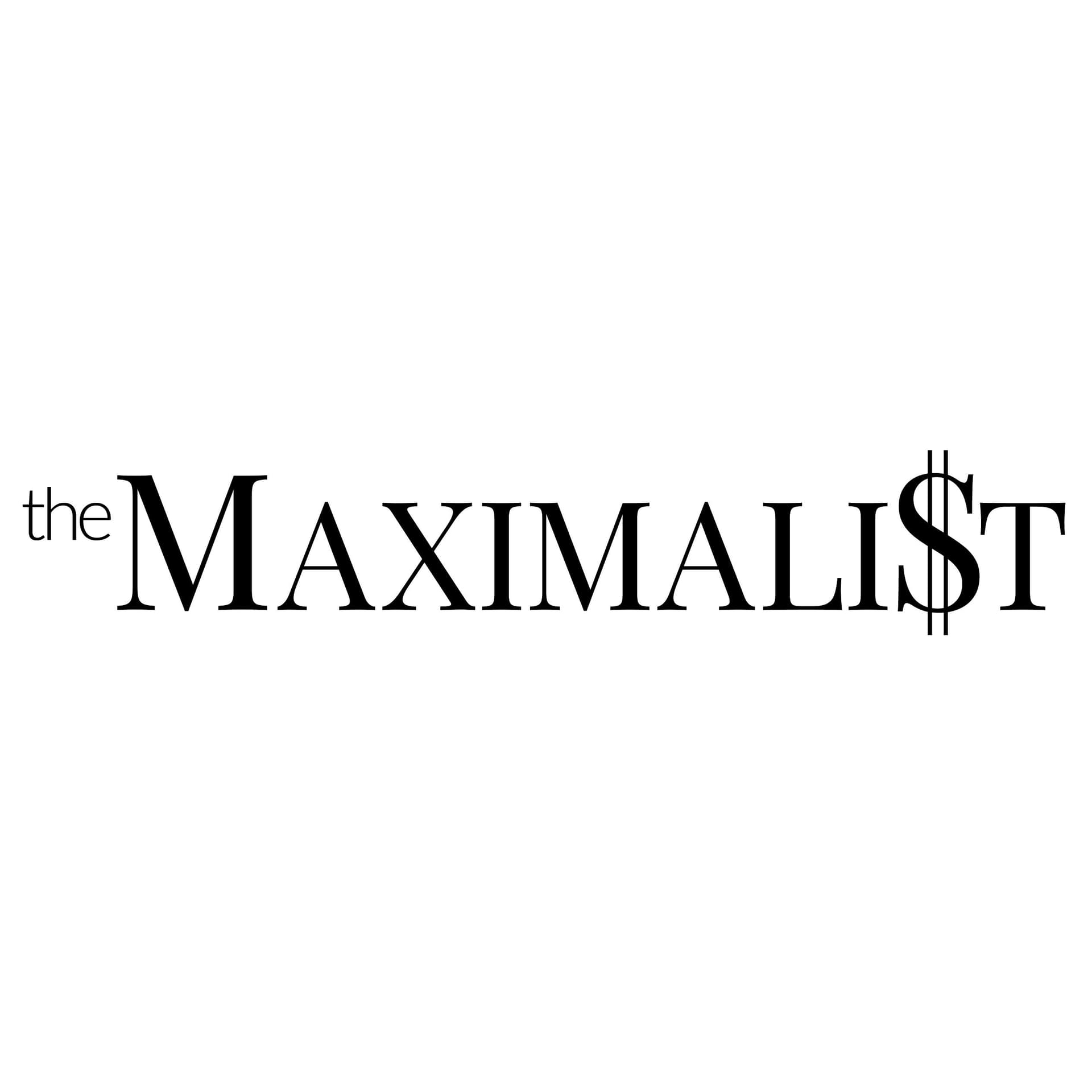 The Maximalist cover
