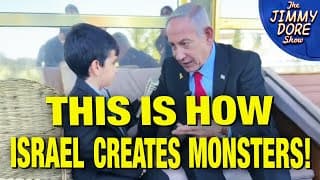 Chilling Video Of Netanyahu Grooming Child For Hate! w/ Gabor Maté - The Jimmy Dore Show cover