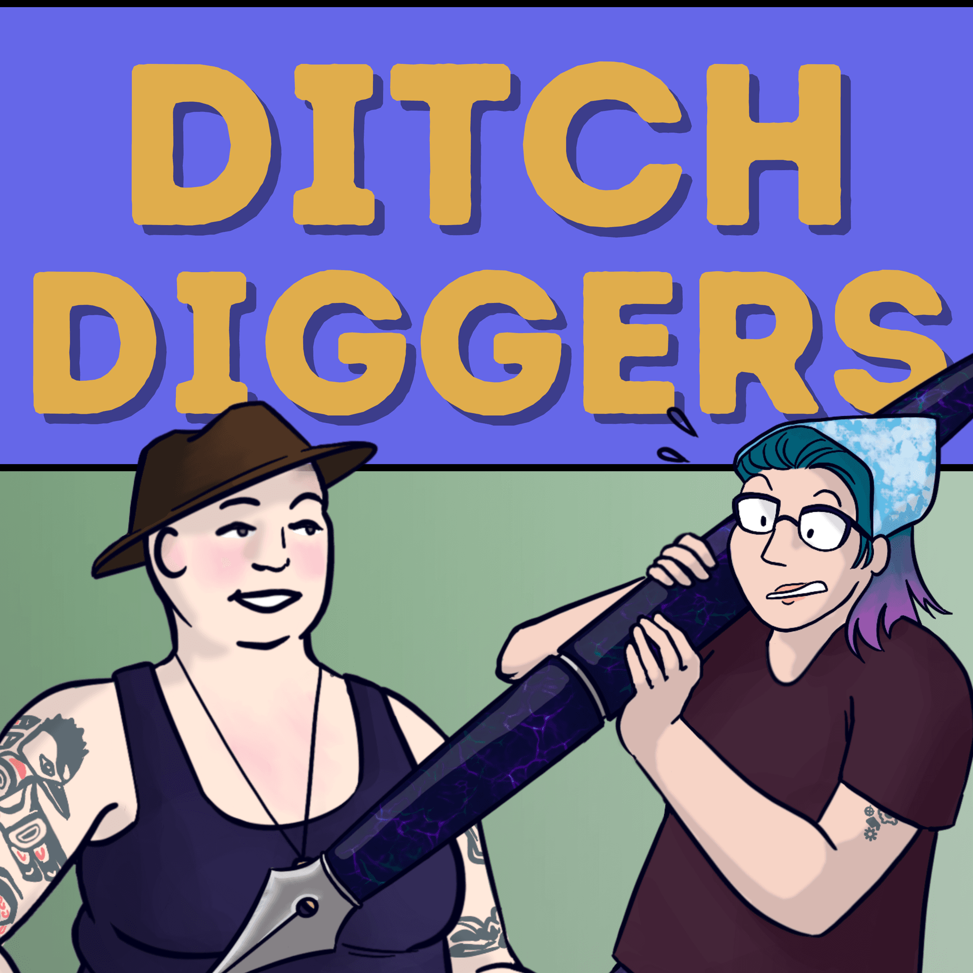 [DD] Dusty Hats and Burnt Out Pokemon Trainers - Ditch Diggers cover