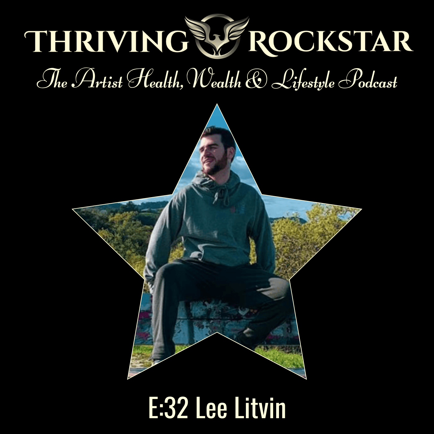 E:32 Lee Litvin - Thriving Rockstar cover