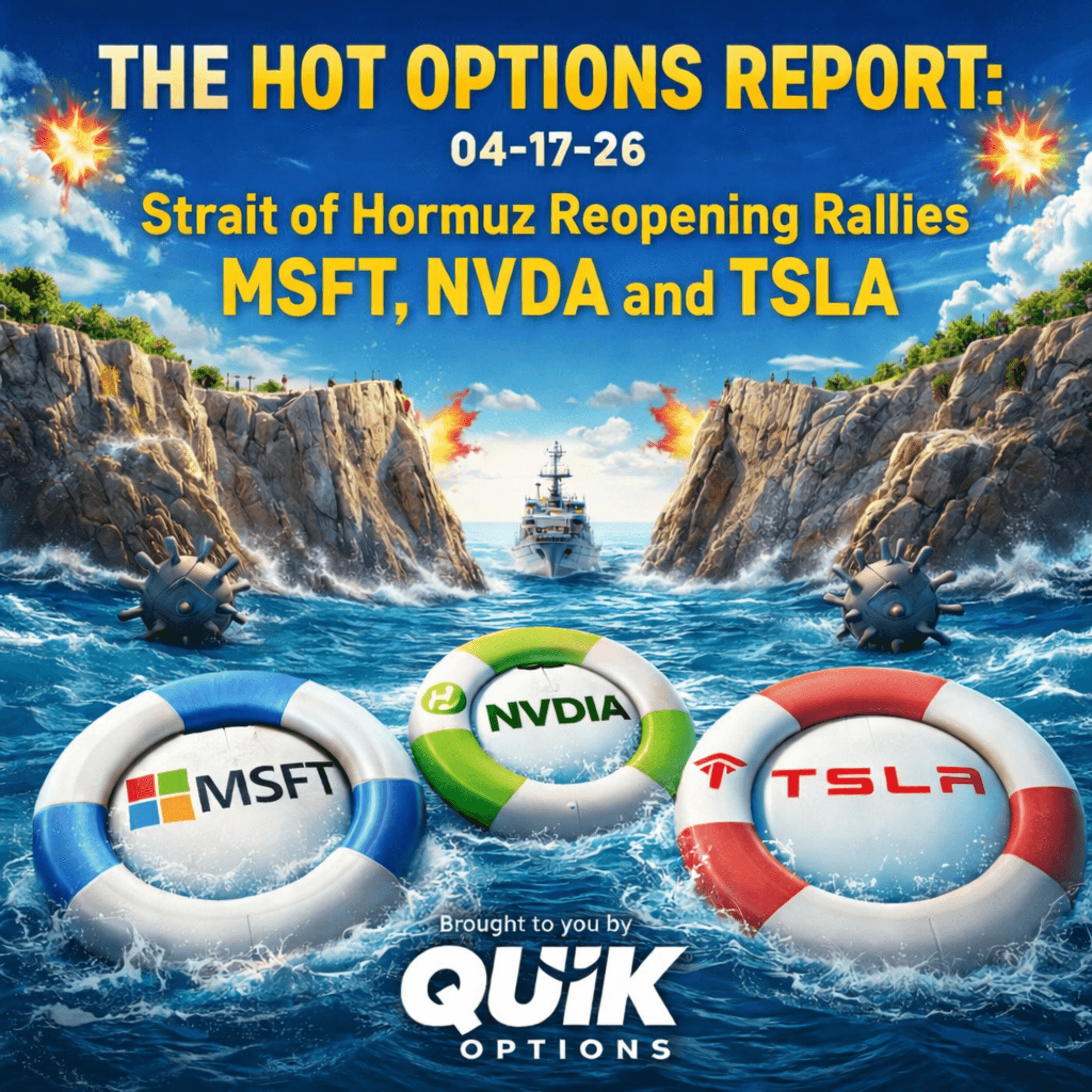 The Hot Options Report: 04-17-26 - The Options Insider Radio Network cover