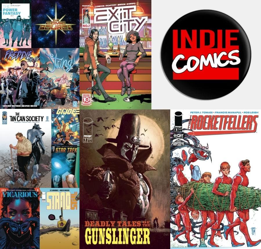 12 Days of The Comic Source - Indie Comics Spotlight December 11, 2024 - The Comic Source Podcast cover