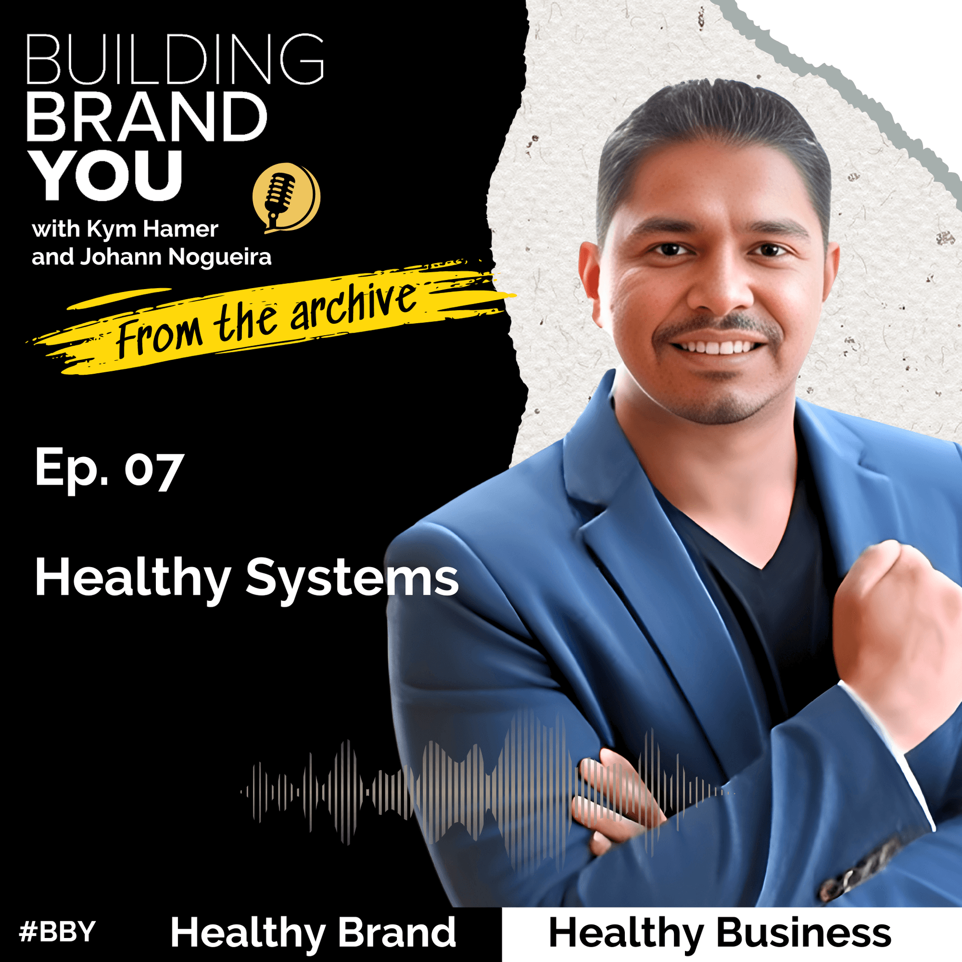 BBY Show From the Archives Ep.07: Healthy Systems with Johann Nogueira — Building Brand You cover