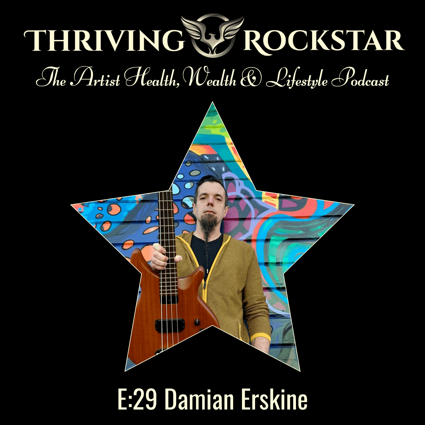 E:29 Damian Erskine - Thriving Rockstar cover