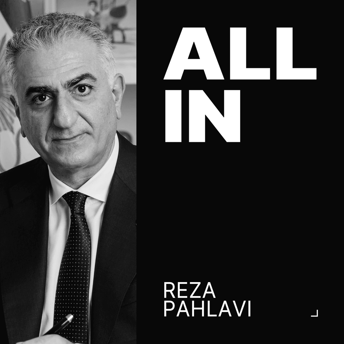 Exiled Iranian Prince Reza Pahlavi: Transition Plan and the Fight for Iran's Freedom - All-In with Chamath, Jason, Sacks & Friedberg cover