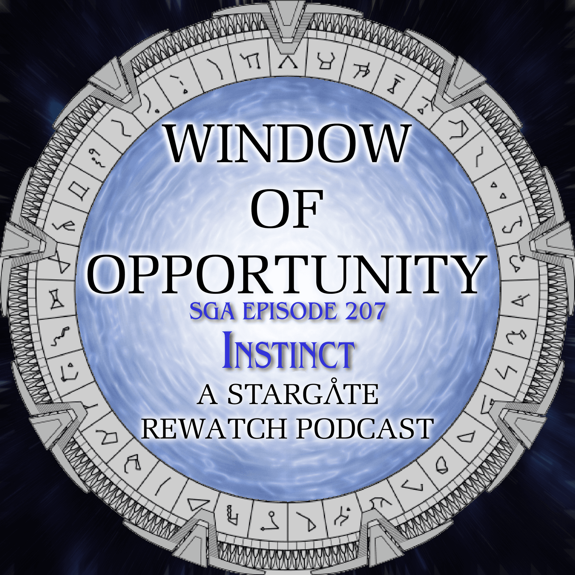Stargate Atlantis - Instinct - Window of Opportunity - A Stargate Rewatch Podcast cover