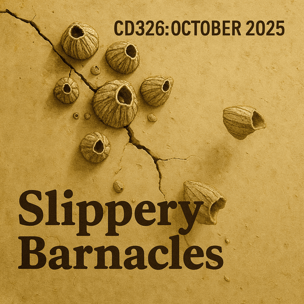 CD326: October 2025 — Slippery Barnacles - Congressional Dish cover