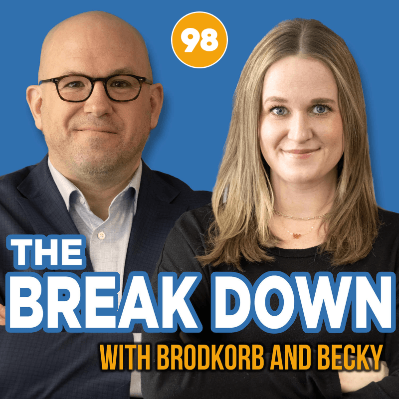 A break down about Biden's exit and Trump's return - The Break Down with Brodkorb and Becky cover