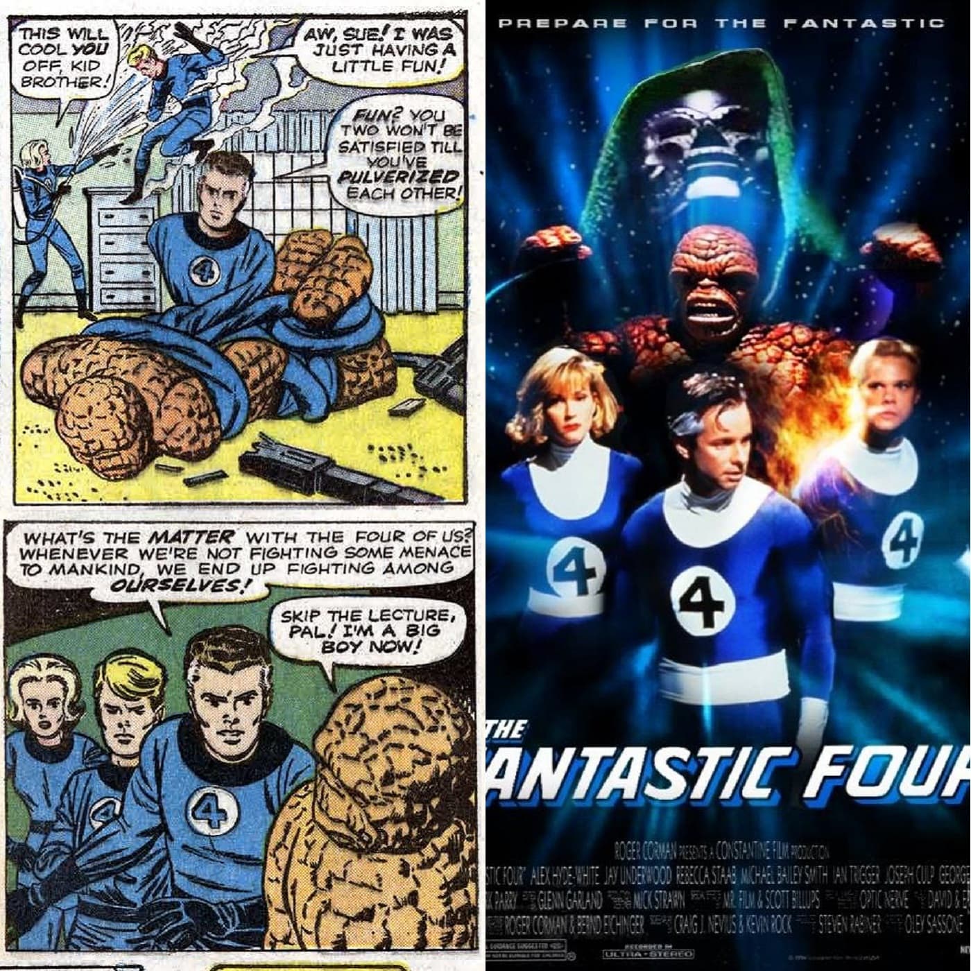 Episode 110: The Fantastic Four (1994) - Comic Book Movie Oblivion cover