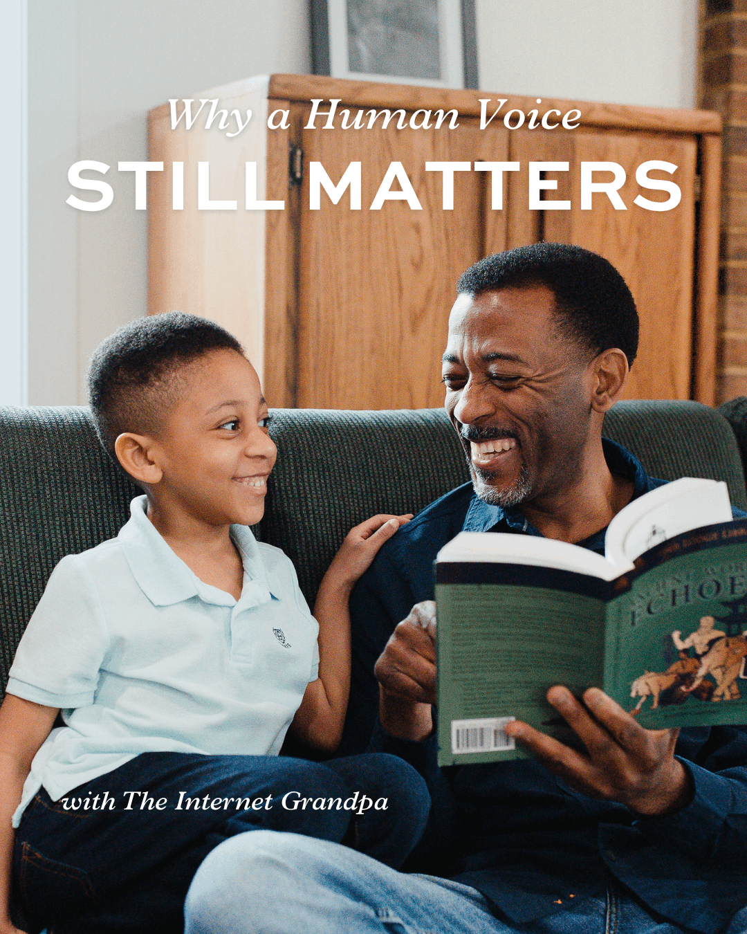 Why a Human Voice Still Matters: Internet Grandpa on Reading Aloud - Everyday Educator cover