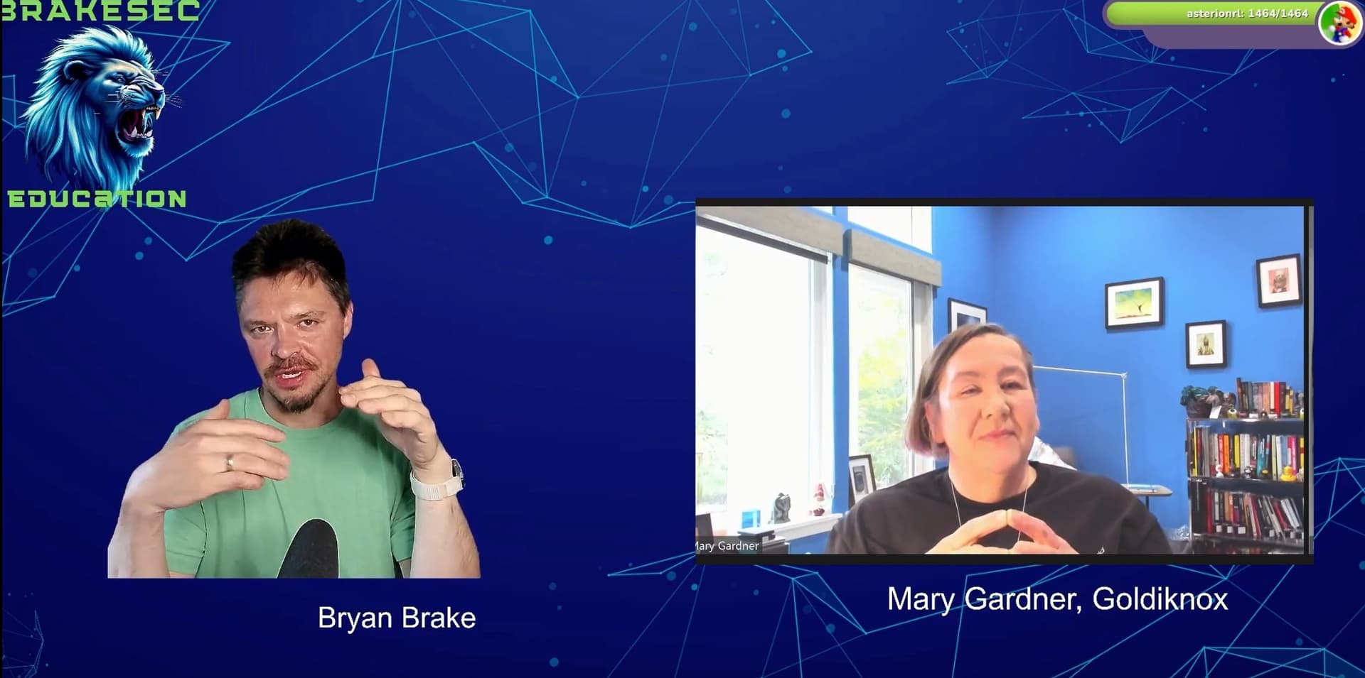 Managing messaging with management, becoming a CISO with Mary Gardner from Goldiknox - BrakeSec Education Podcast cover