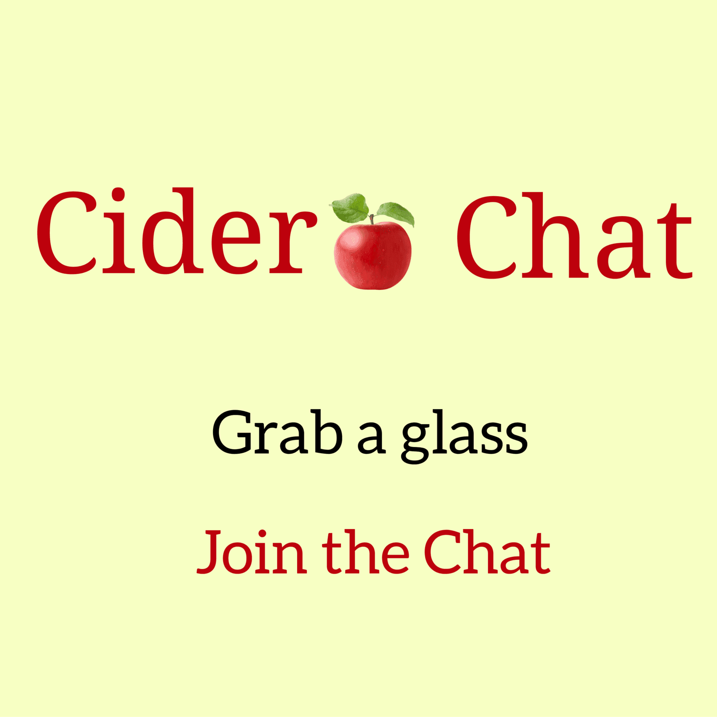 Cider Chat cover