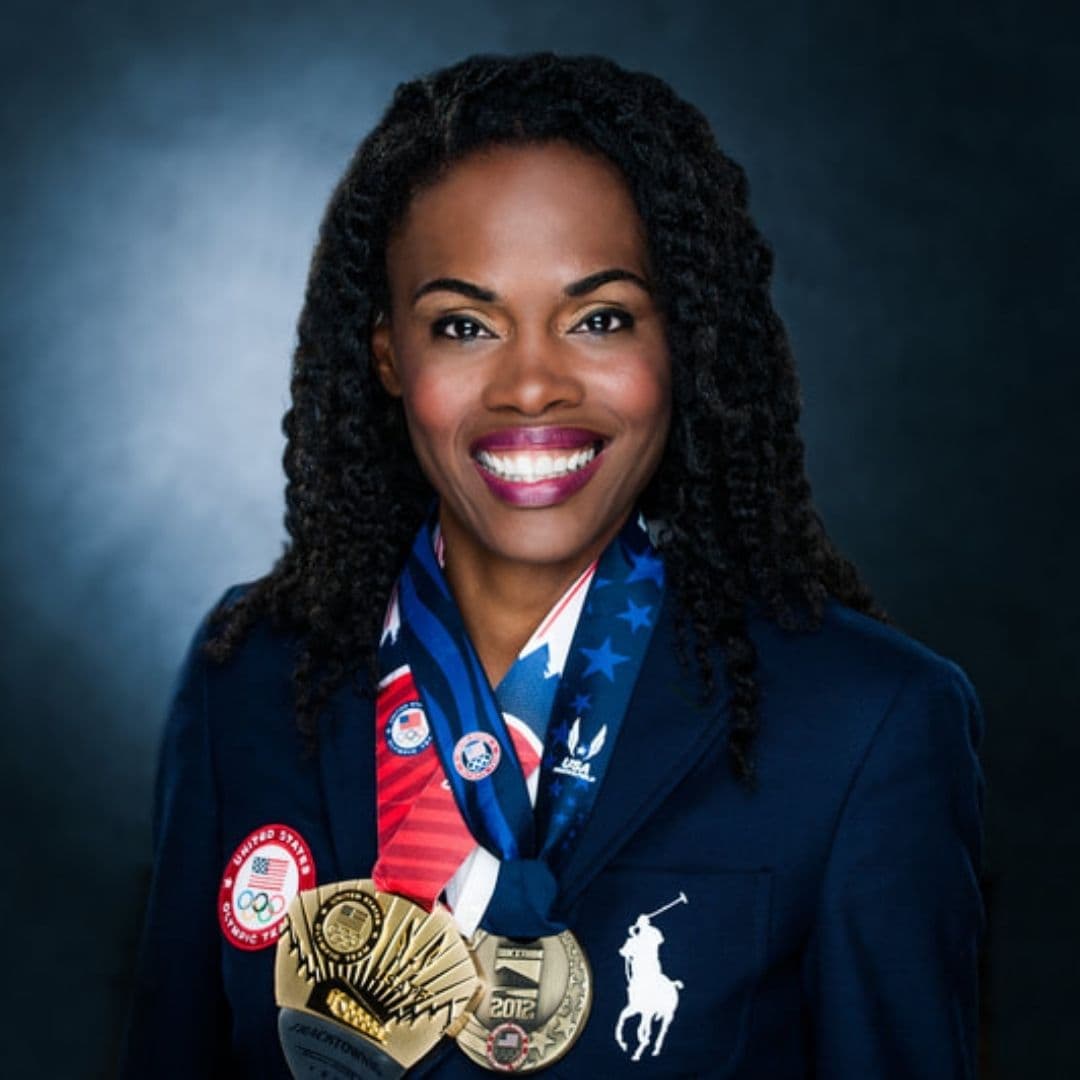 Olympian Chaunté Lowe - Young Legends cover