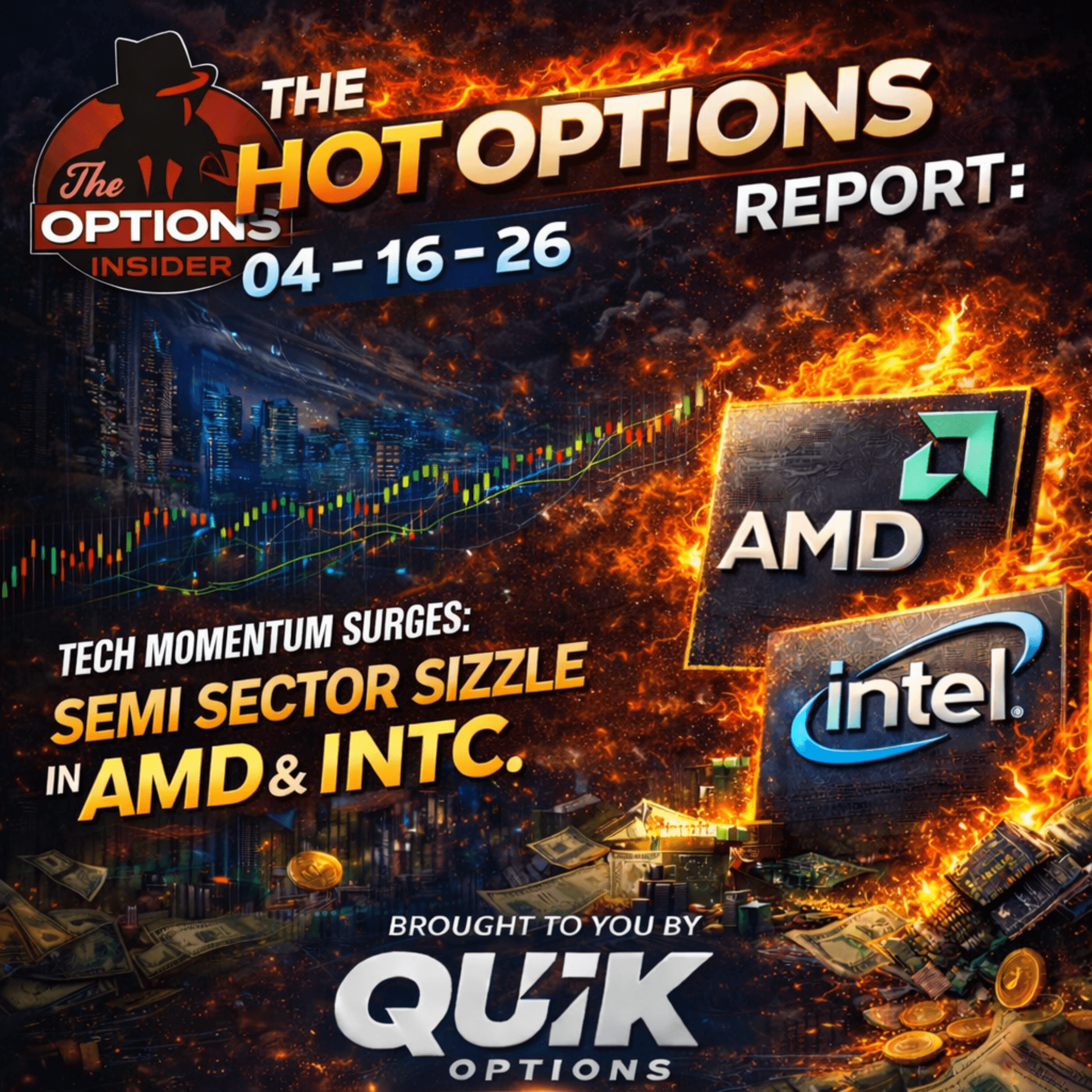 The Hot Options Report: 04-16-26 - The Options Insider Radio Network cover