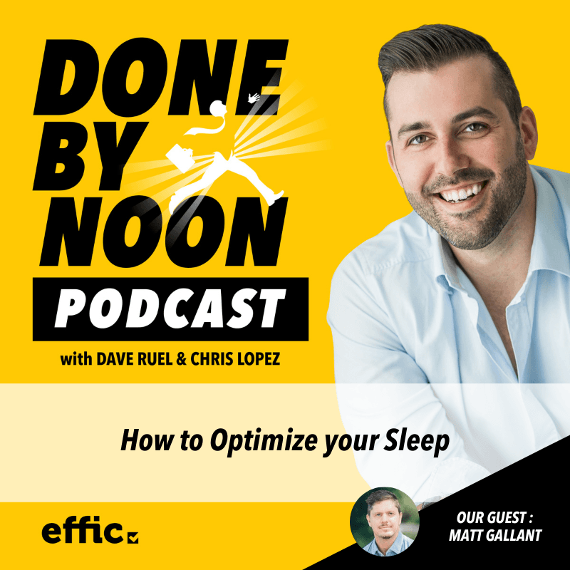038: How to Optimize your Sleep with Matt Gallant - Podcast Momentum cover