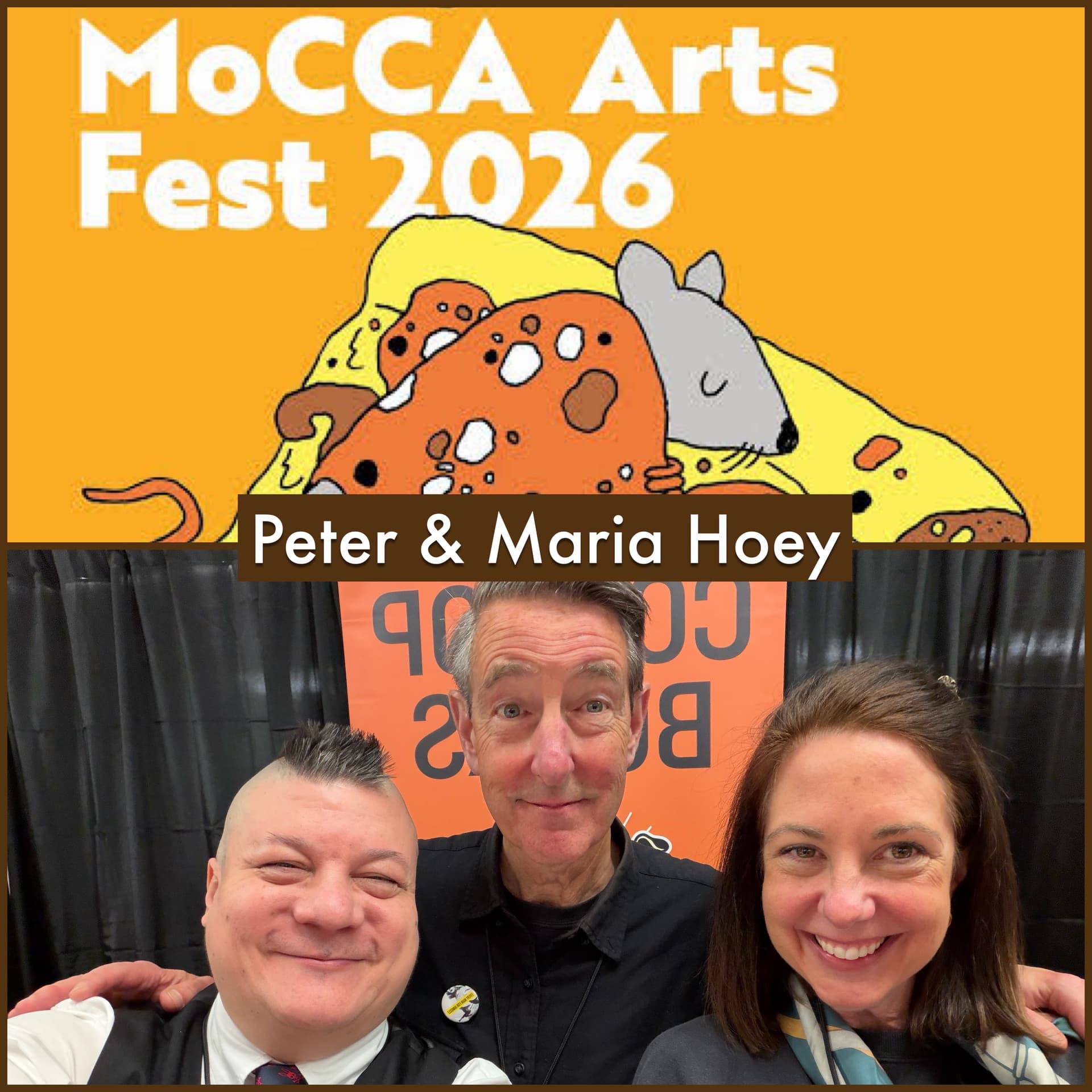 Episode 1701 - MoCCA Fest Recap! Interview w/ Maria & Peter Hoey! - Comic News Insider cover