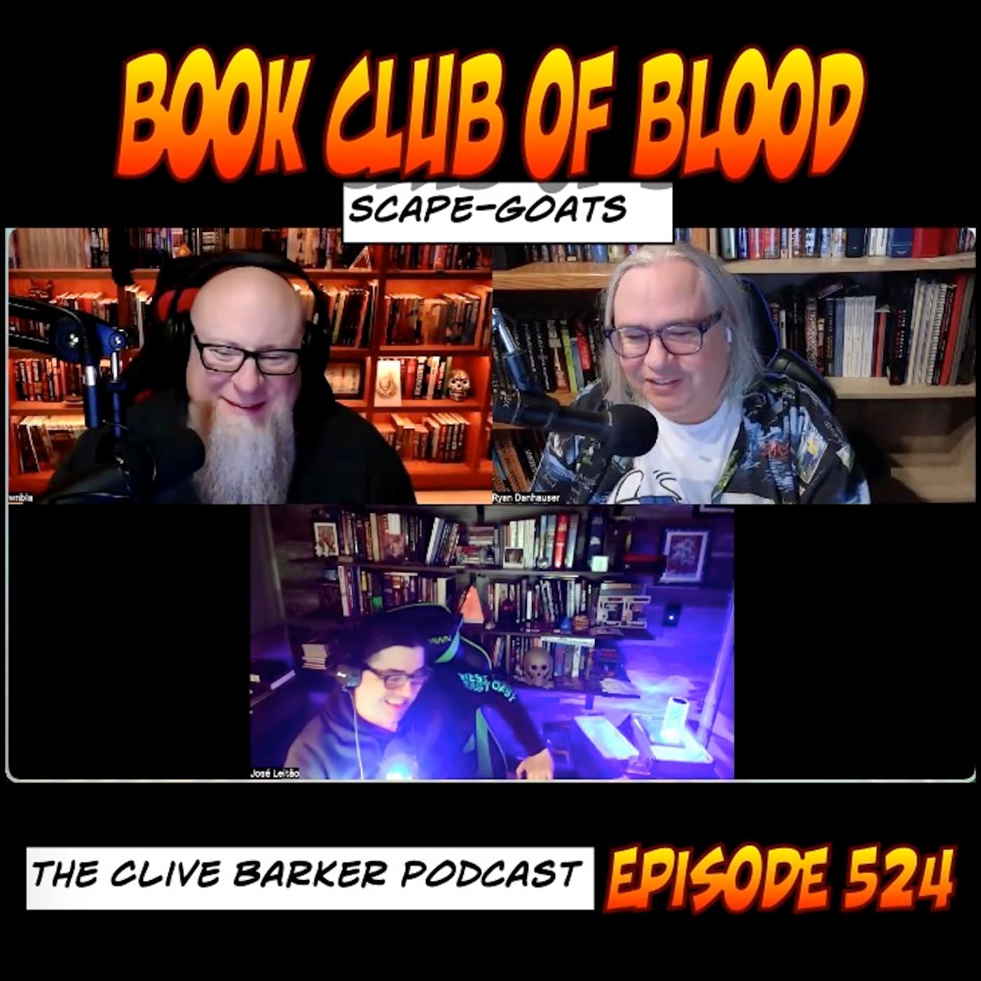 524 : Book Club of Blood - Scape-goats - The Clive Barker Podcast cover
