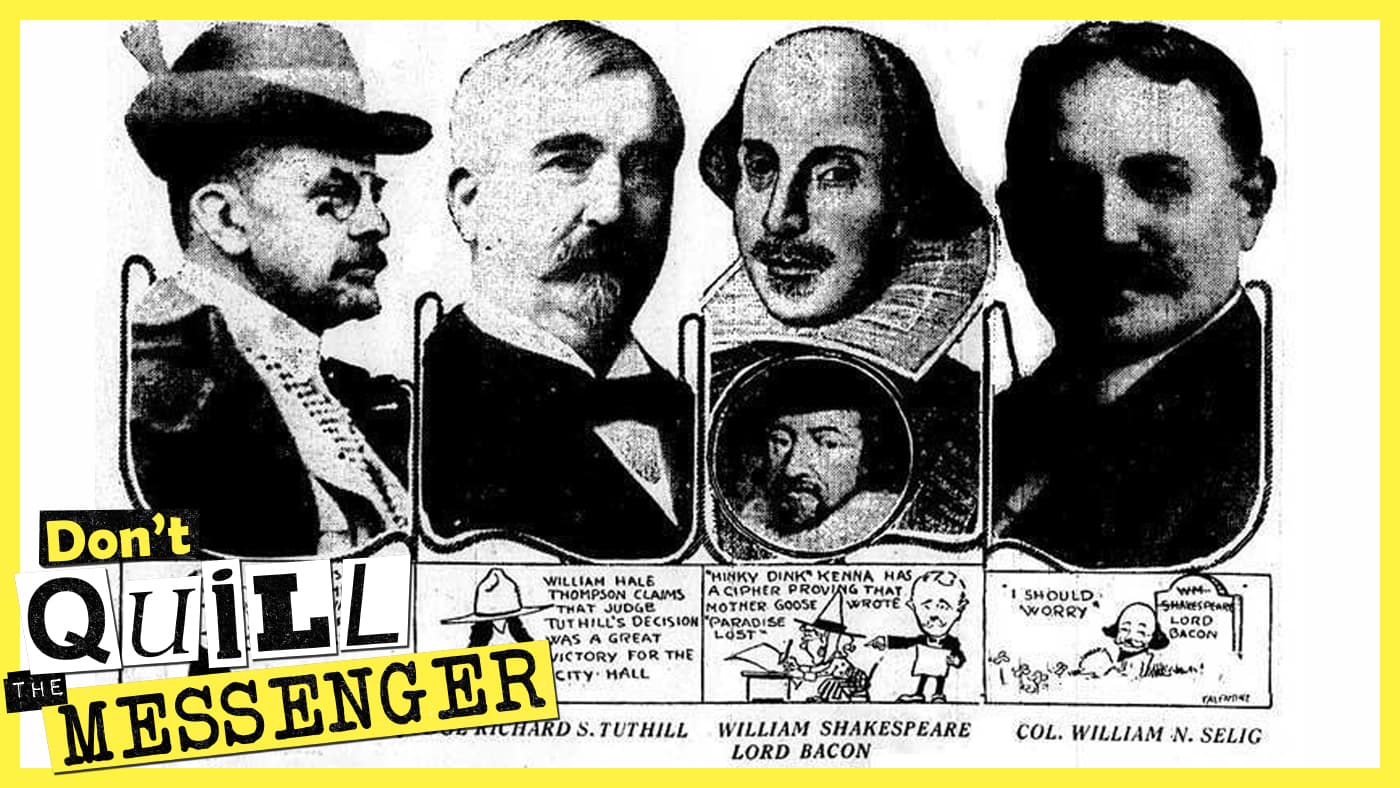 Shakespeare on Trial - Don't Quill the Messenger: Shakespeare Authorship Explored cover