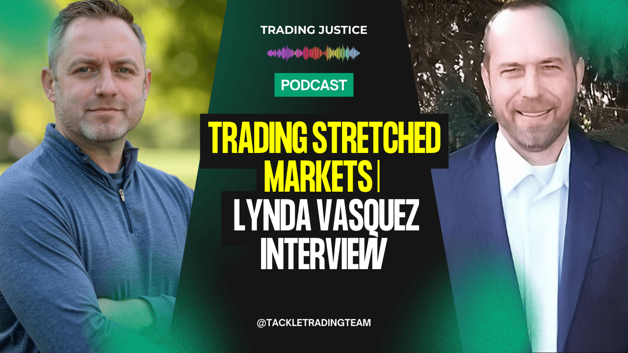 Trading Stretched Markets | Lynda Vasquez Interview - Trading Justice cover
