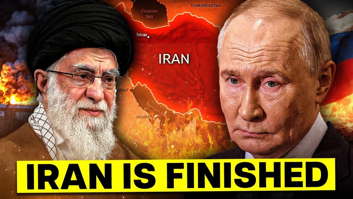 Something CATASTROPHIC Just Happened in Iran.. Russians Are TRAPPED - Business Basics cover