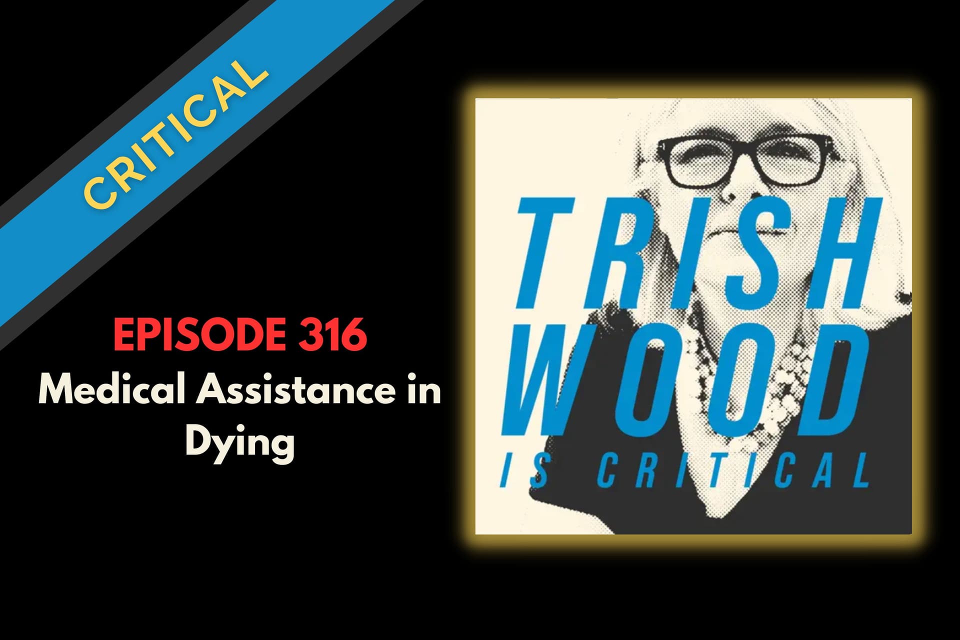 Medical Assistance in Dying - Trish Wood is Critical cover