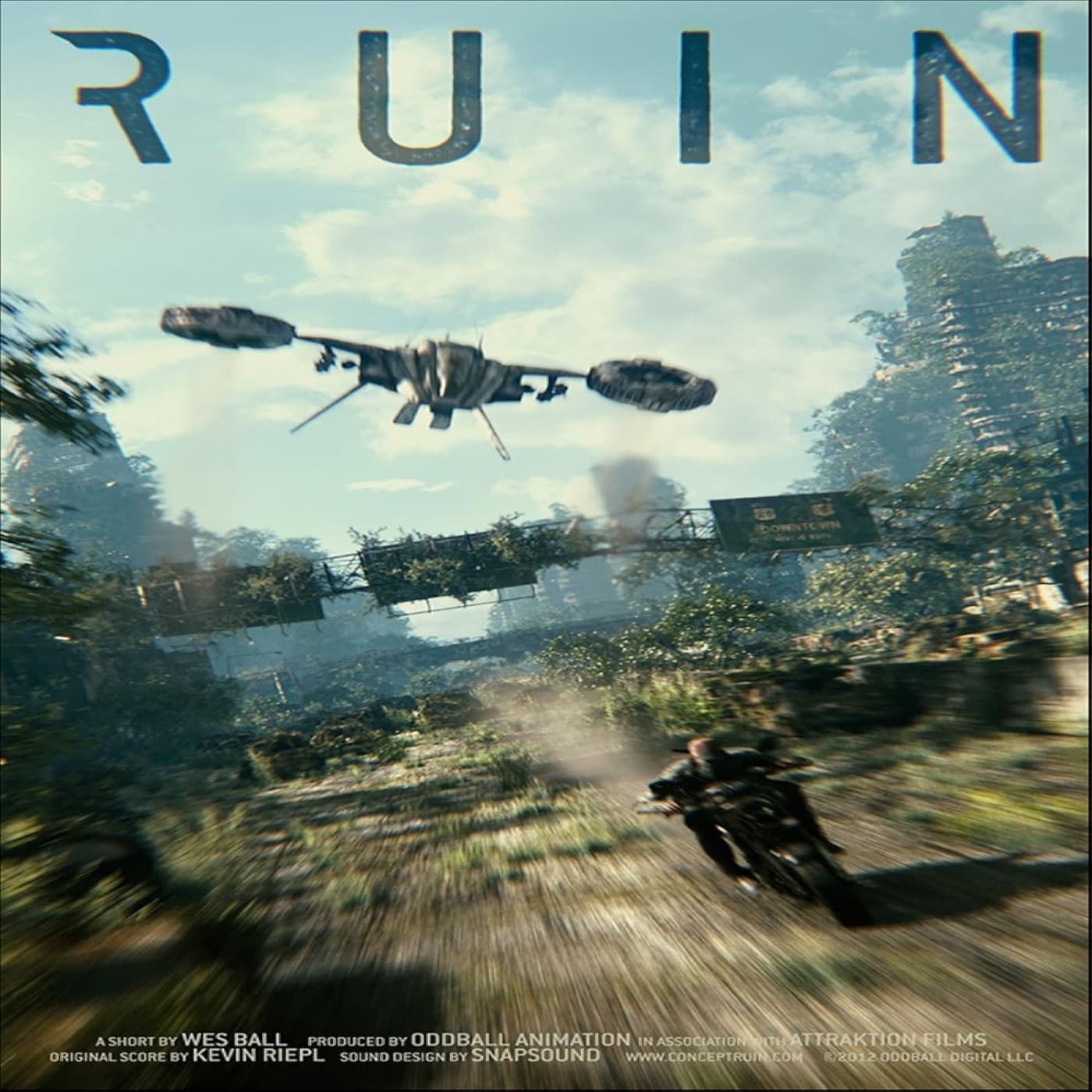 (VIDEO) ENTERTAINING SHORT FILMS: RUIN (ACTION) - REAL PARANORMAL ACTIVITY - THE PODCAST/NETWORK cover
