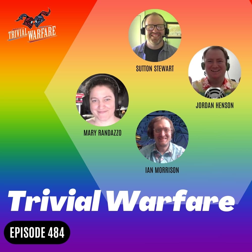 TW484 - It's Not Chuck Woolery - Trivial Warfare Trivia cover