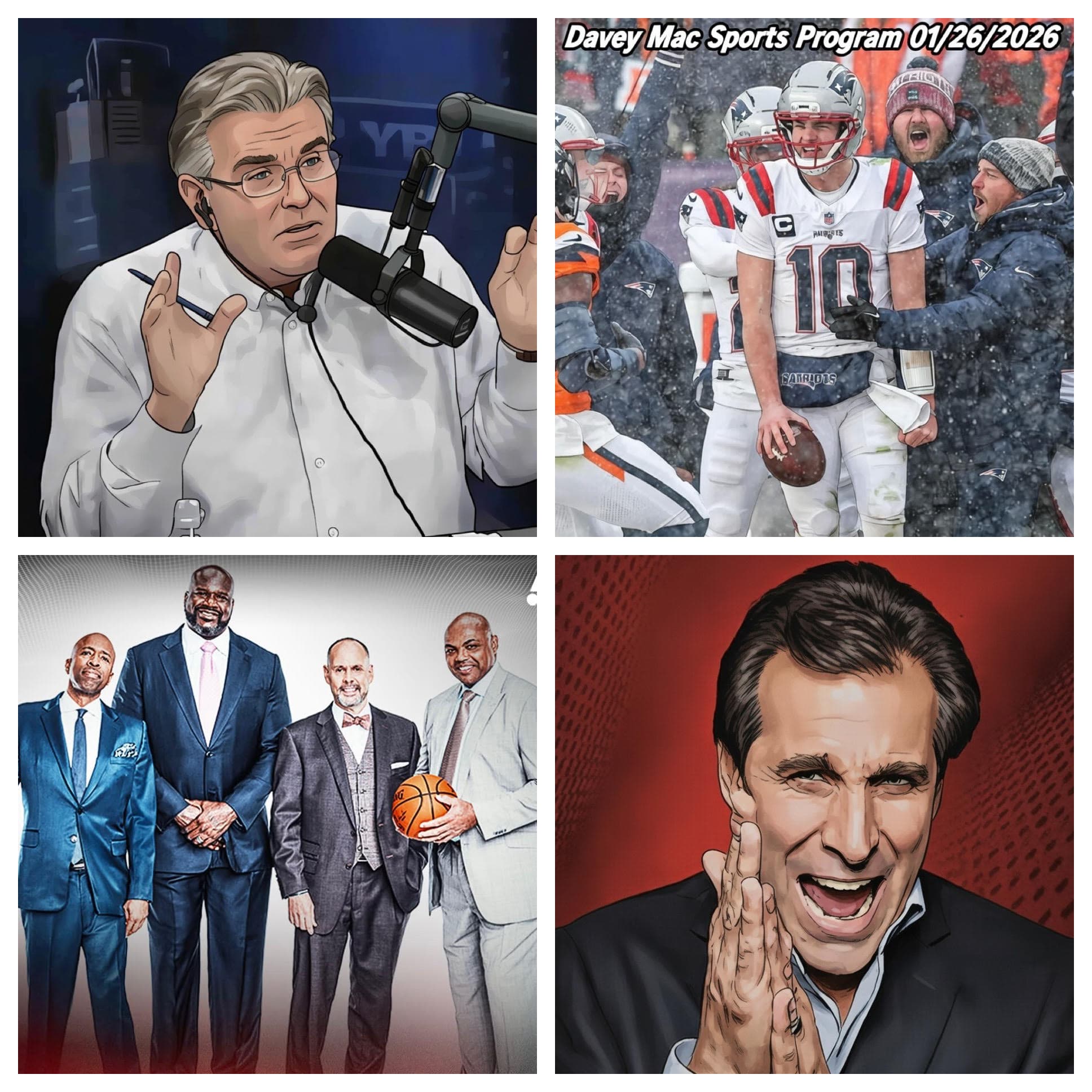 Snowmageddon & Championship Football (01/26/2026) - Davey Mac Sports Program cover