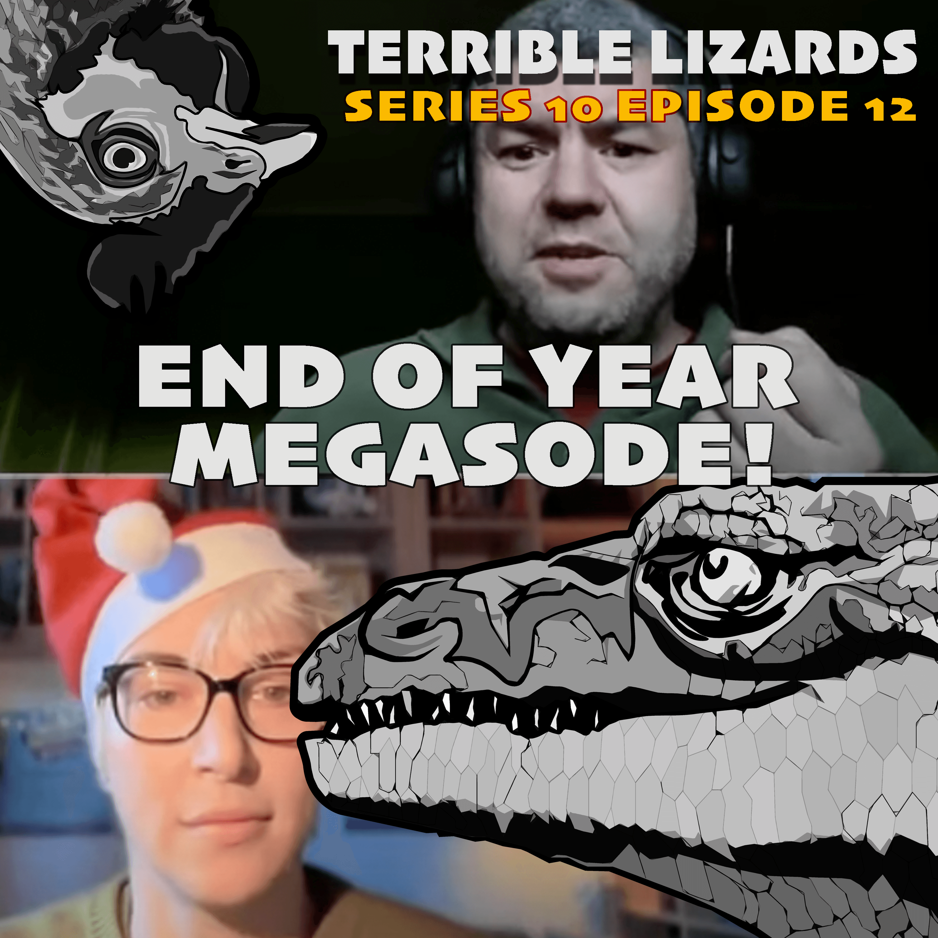 TLS10E12 End of Year Megasode! - Terrible Lizards cover
