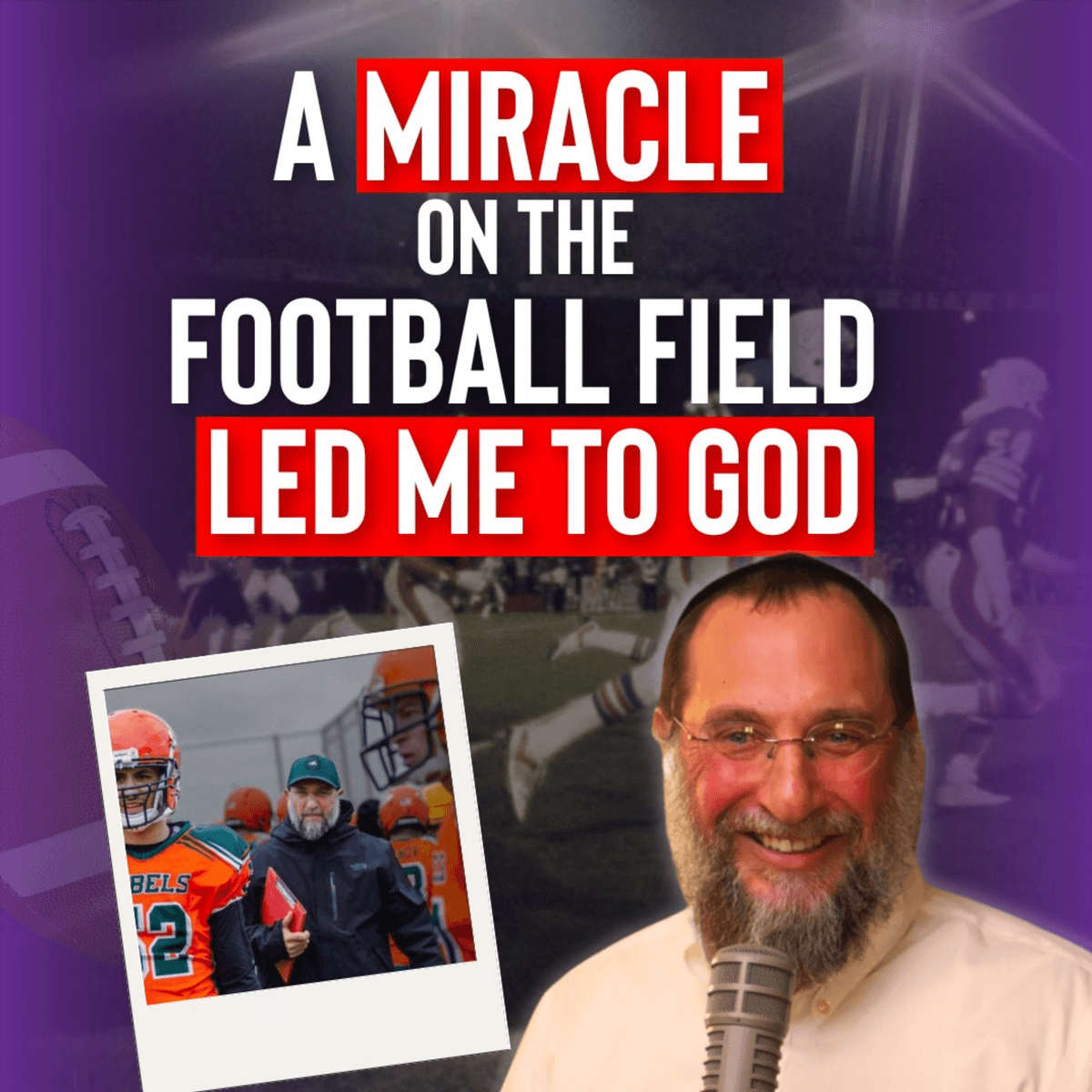Coach Chaim Cohen | A Miracle On The Football Field Led Me To God - Meaningful People cover