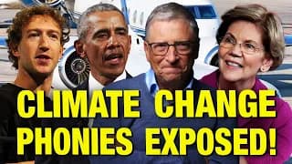 Loudest Climate Change Preachers Are Biggest Carbon Polluters EVER! - The Jimmy Dore Show cover