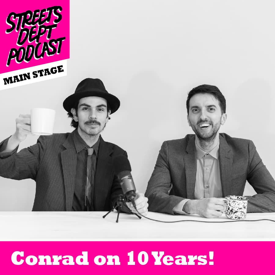 Conrad Benner on 10 Years of Streets Dept - Streets Dept Podcast cover