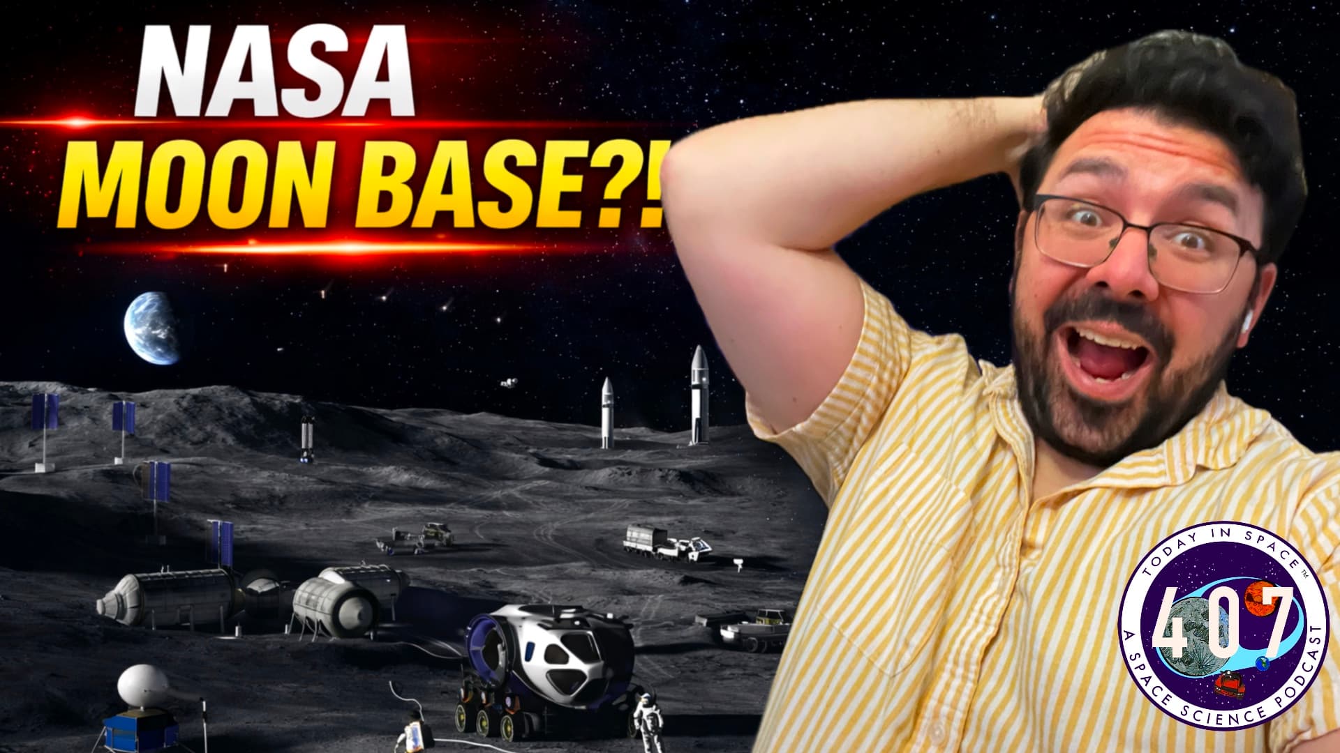 NASA's Ignition Plan PT1 | My REACTIONS to the Update to Artemis & the Moon Base - Today In Space cover